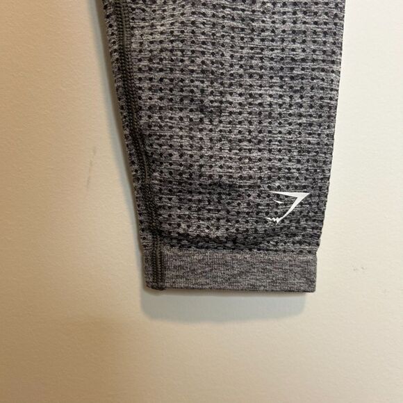 Gymshark Womens Athletic Vital Seamless Leggings Size Large Smokey Grey - Picture 9 of 14